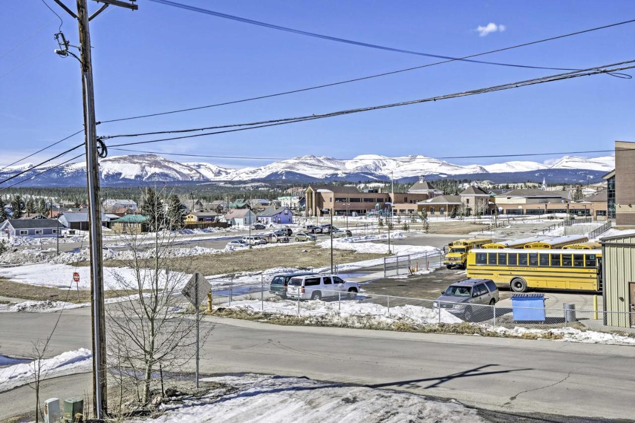 Rustic Fairplay Townhome With Deck And Mountain Views! Exterior photo