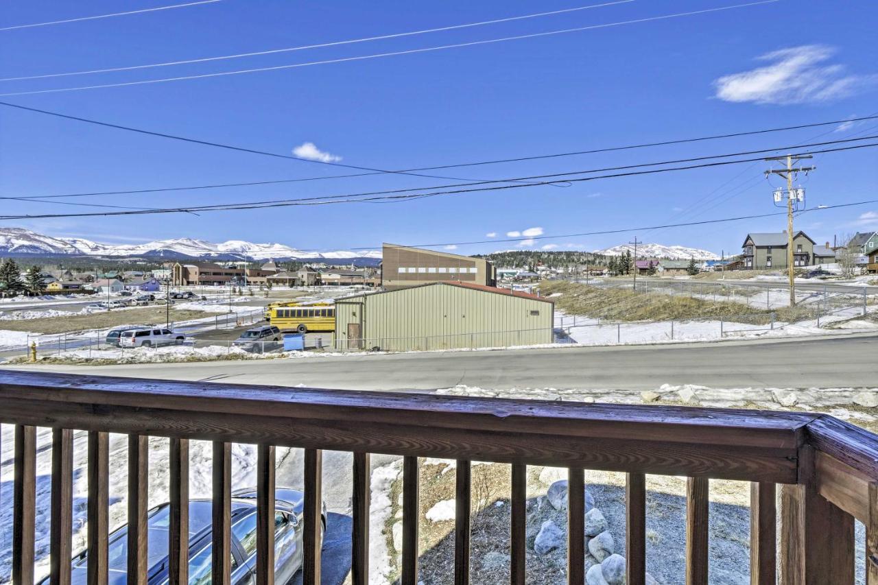 Rustic Fairplay Townhome With Deck And Mountain Views! Exterior photo